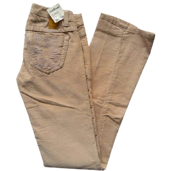 bebe Pants - Bebe "Kayla" Cord Stretch Trouser NWT- Sz. 25
